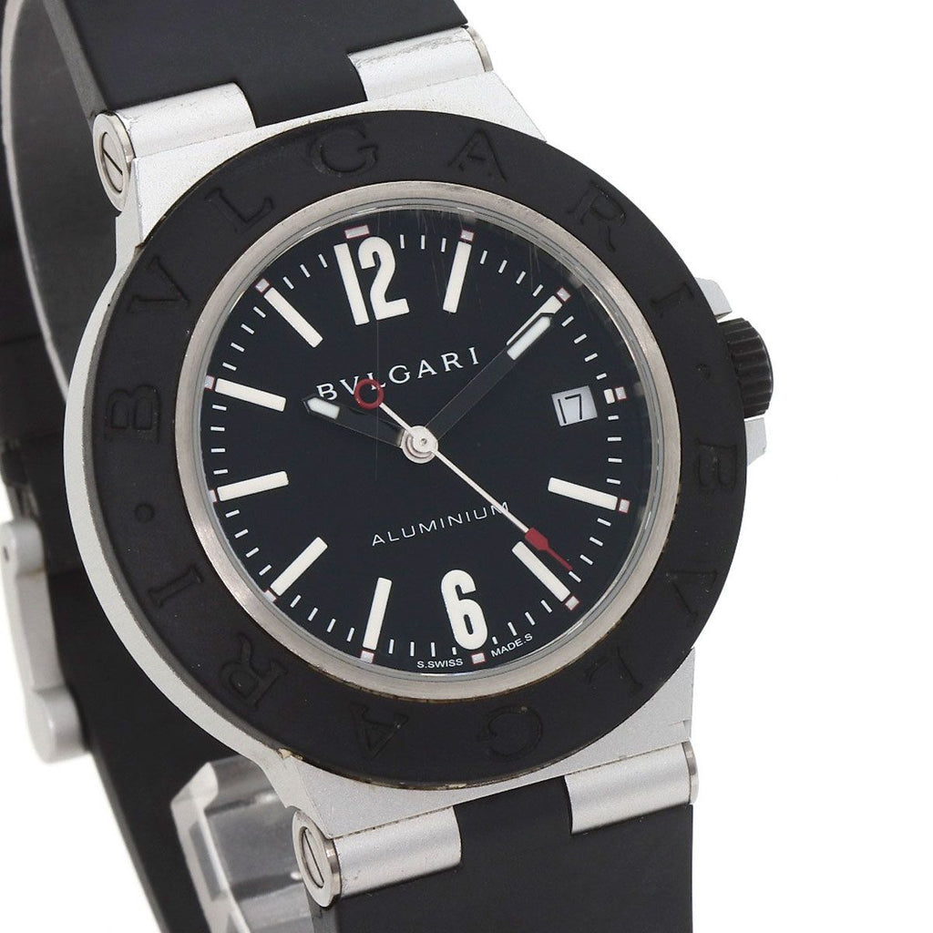 Bvlgari Aluminum Date Watch Rubber — view 4