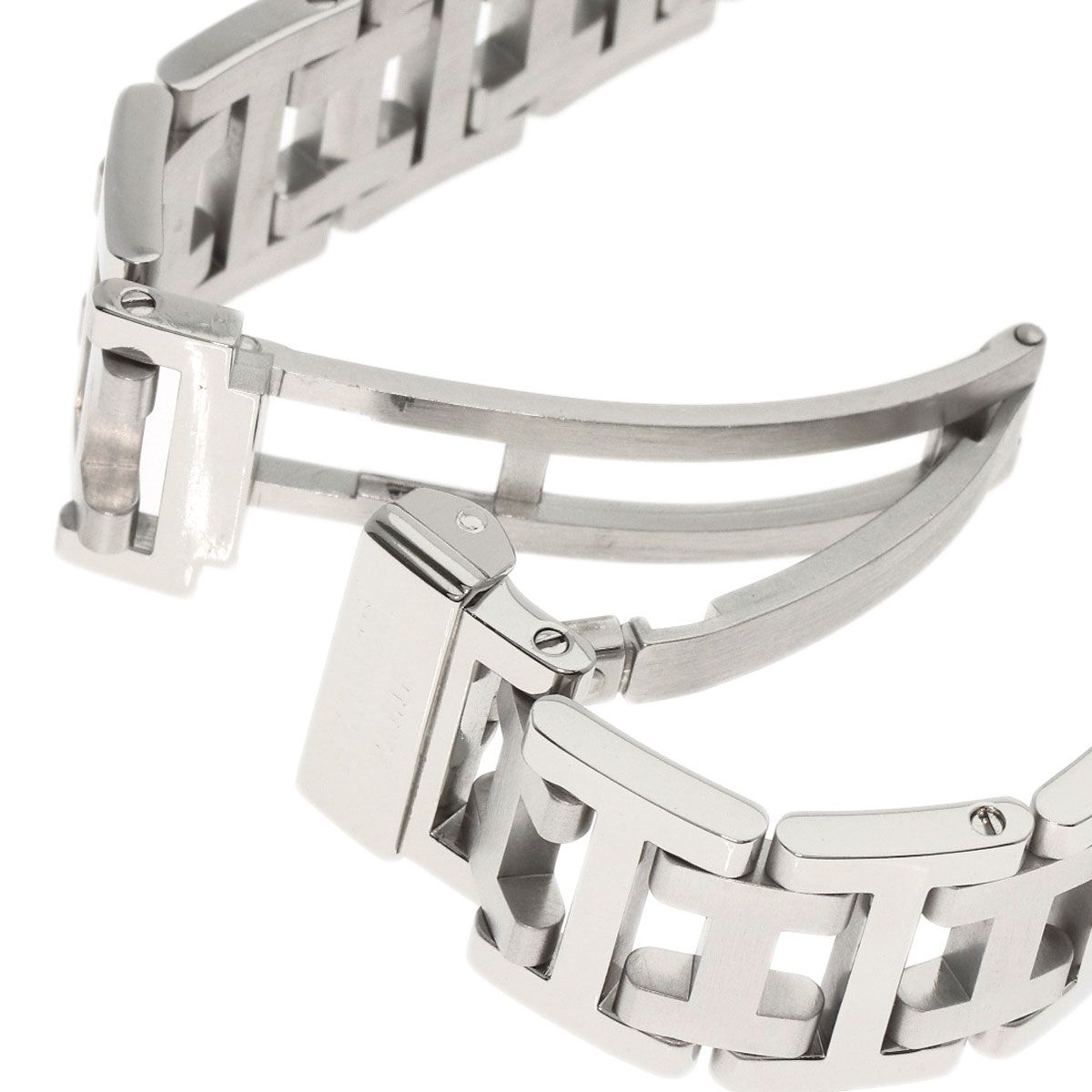 Hermes Clipper Chrono Watch SS — view 8