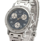 Hermes Clipper Chronograph Watch SS — view 3