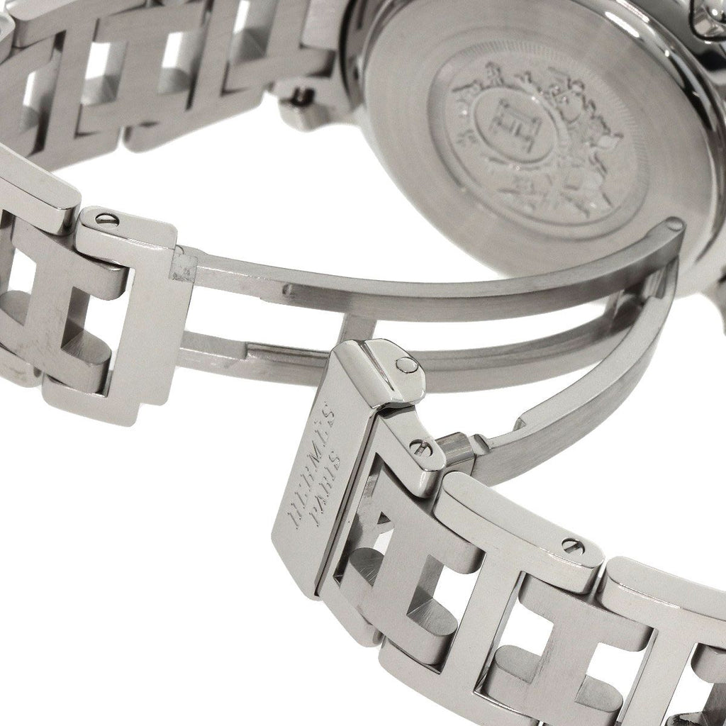 Hermes Clipper Chronograph Watch SS — view 8