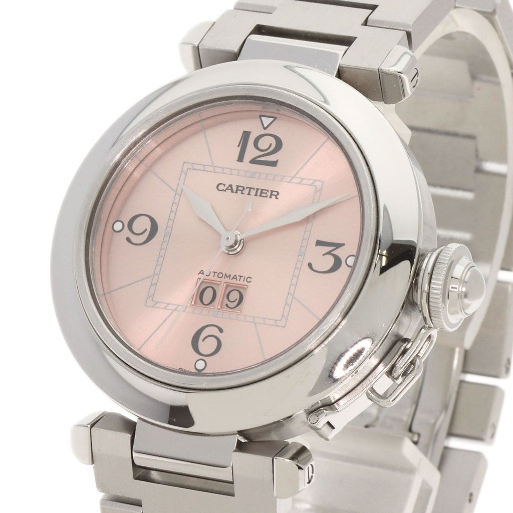 Cartier Pasha C Big Date Watch SS — view 3