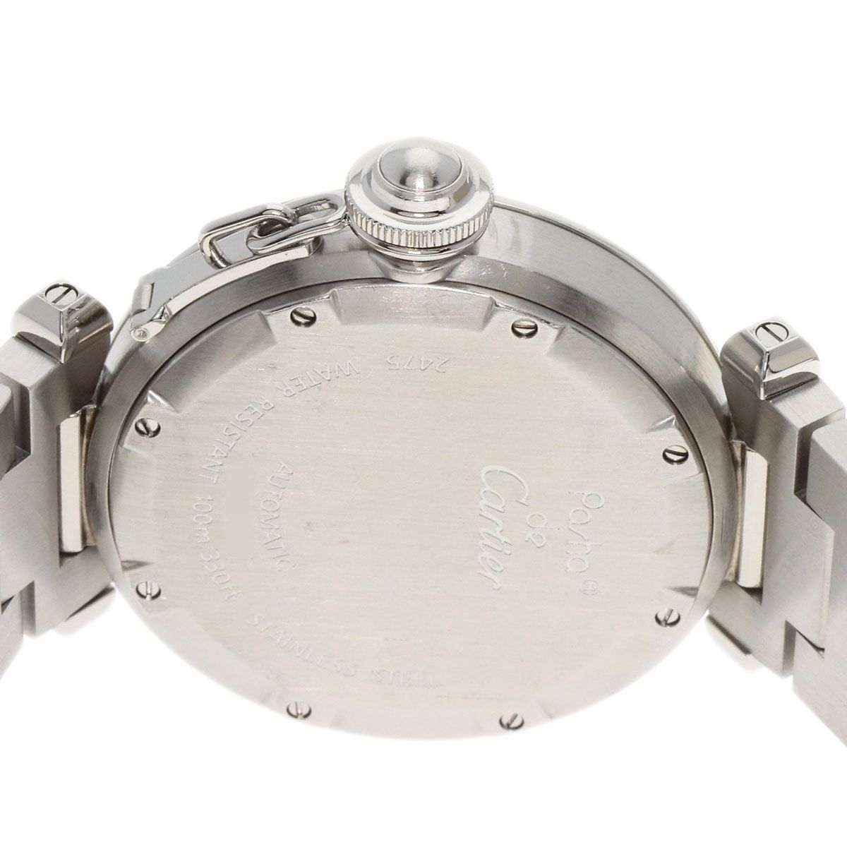 Cartier Pasha C Big Date Watch SS — view 7