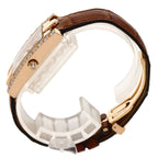 Harry Winston Avenue Watch 18K Pink Gold Leather — view 2