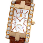 Harry Winston Avenue Watch 18K Pink Gold Leather — view 3