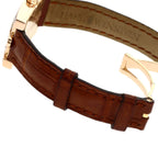 Harry Winston Avenue Watch 18K Pink Gold Leather — view 8