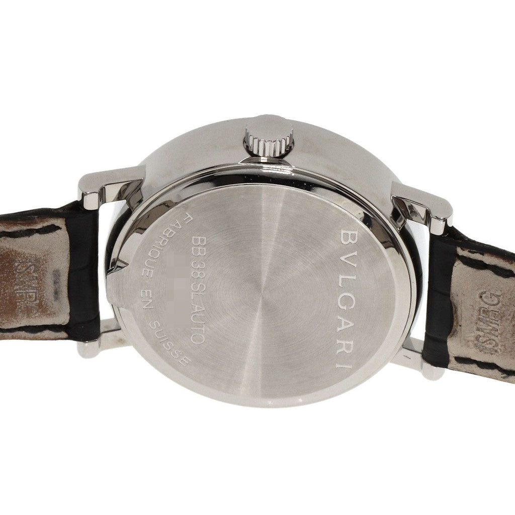 Bvlgari Watch SS Leather — view 7