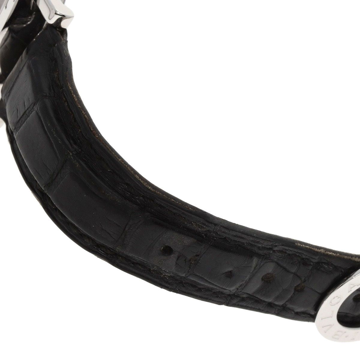 Bvlgari Watch SS Leather — view 9
