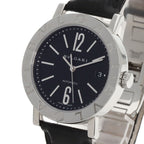 Bvlgari Watch SS Leather — view 3