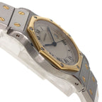 Cartier Santos Octagon LM Watch SS Yellow Gold — view 6