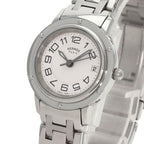 Hermes Clipper Classic Watch SS — view 3
