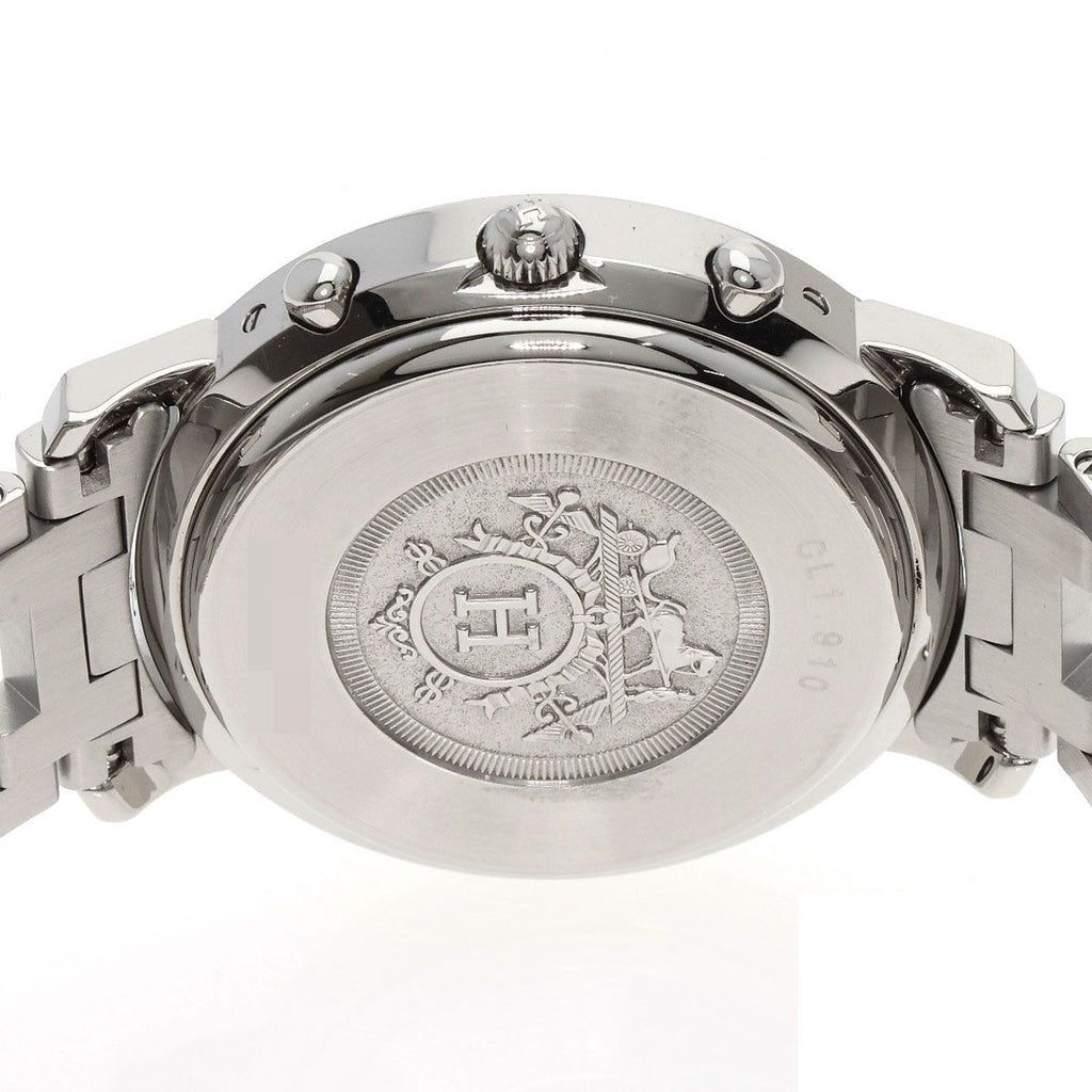 Hermes Clipper Chronograph Watch SS — view 7