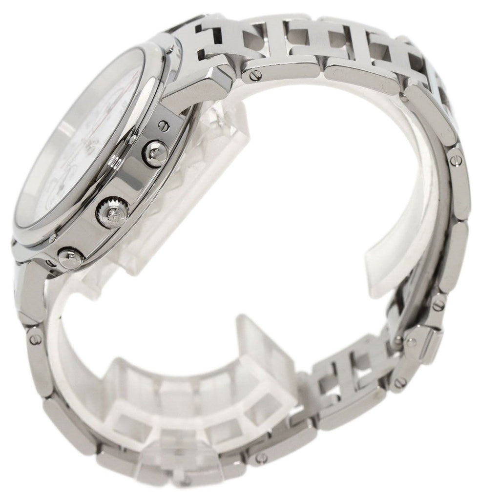 Hermes Clipper Chronograph Watch SS — view 2
