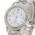 Hermes Clipper Chronograph Watch SS — view 3