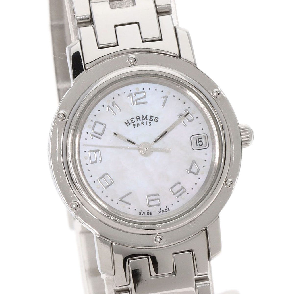 Hermes Clipper Cles Watch SS — view 4
