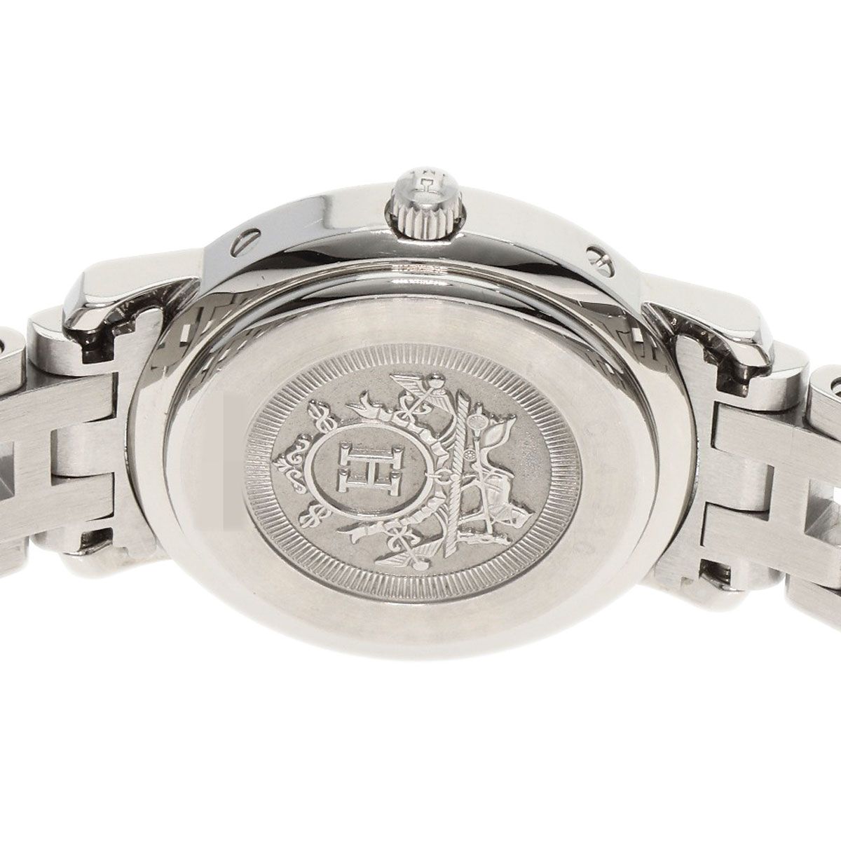 Hermes Clipper Cles Watch SS — view 7