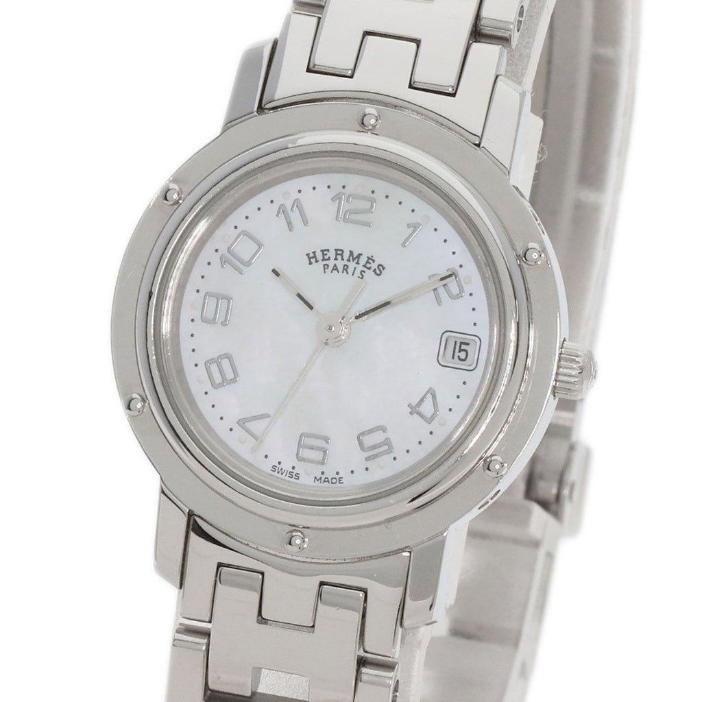 Hermes Clipper Cles Watch SS — view 3