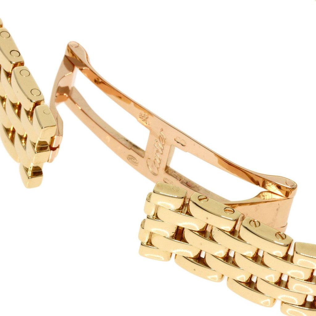 Cartier Mini Panther Double Bezel Diamond Watch 18K Yellow Gold — view 8