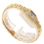 Cartier Mini Panther Double Bezel Diamond Watch 18K Yellow Gold — view 2