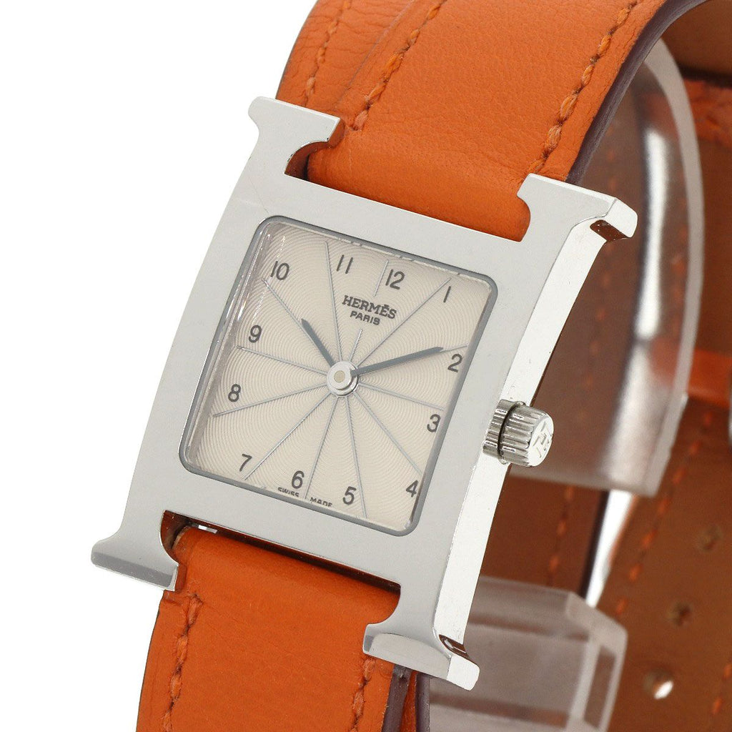 Hermes Watch Double Tour SS Leather — view 3