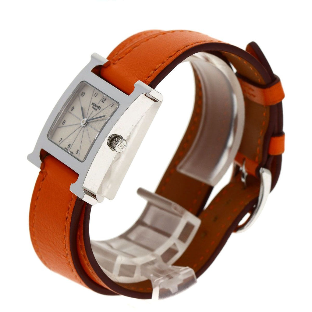 Hermes Watch Double Tour SS Leather — view 2