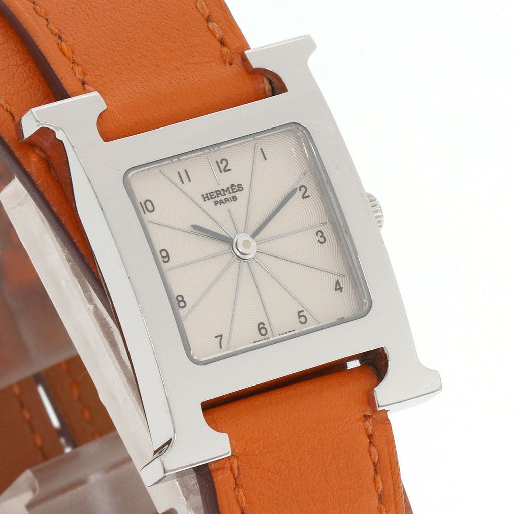 Hermes Watch Double Tour SS Leather — view 4