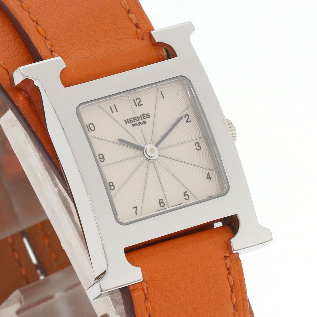 Hermes Watch Double Tour SS Leather — view 4