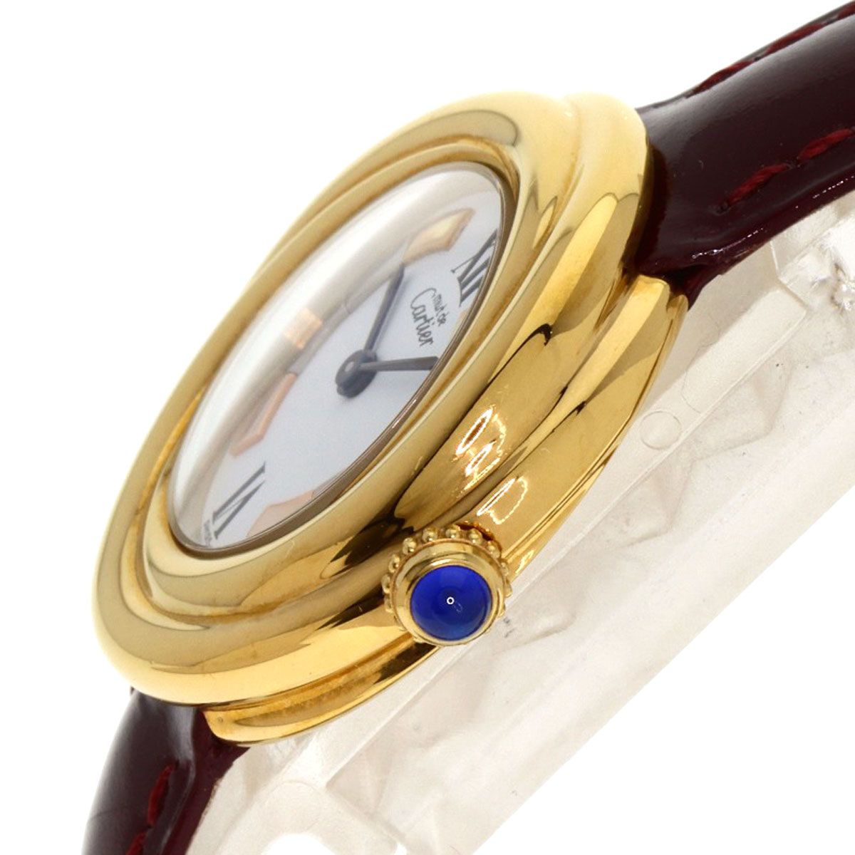 Cartier Must Trinity Watch Leather — view 5