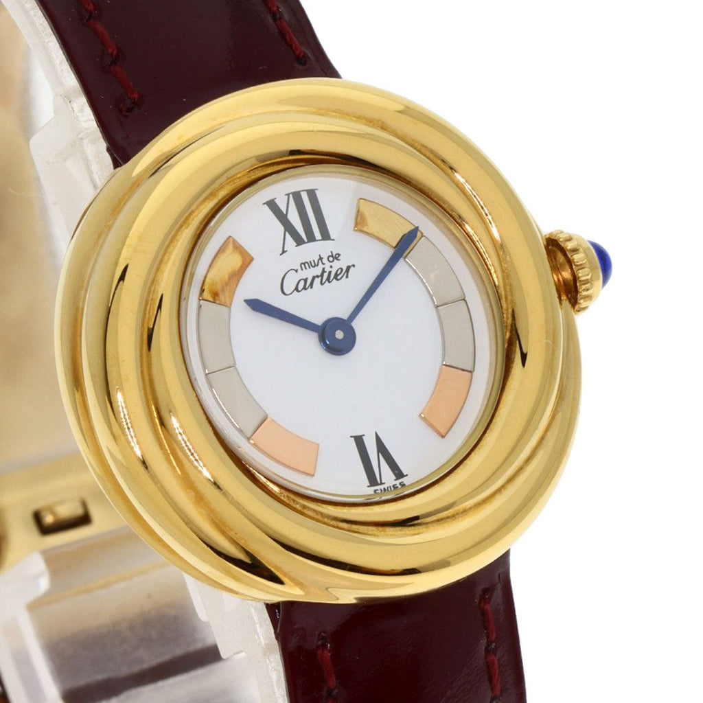 Cartier Must Trinity Watch Leather — view 4