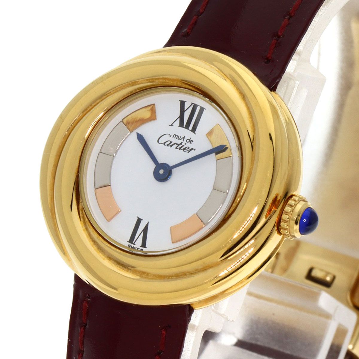 Cartier Must Trinity Watch Leather — view 3