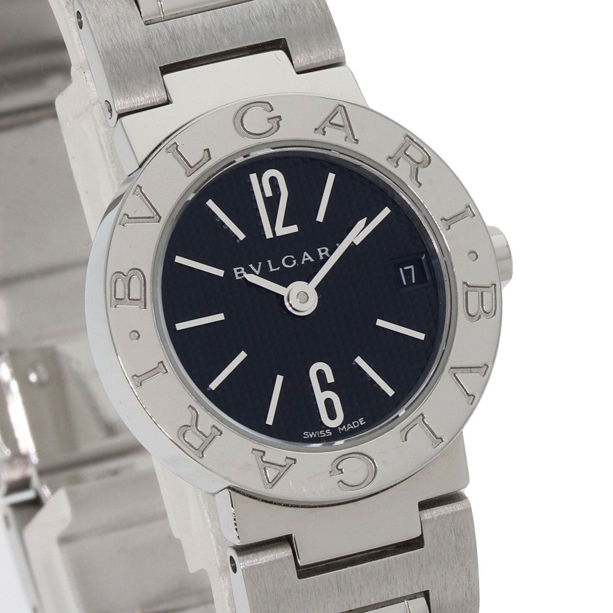 Bvlgari Watch SS Black — view 4