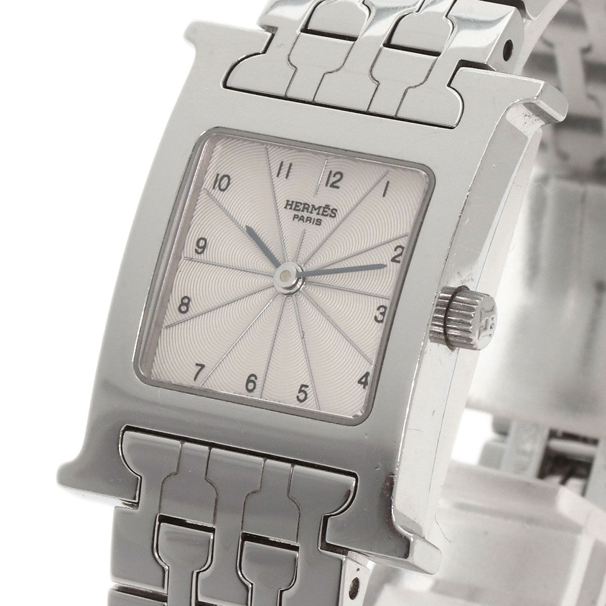 Hermes Watch SS Silver — view 3