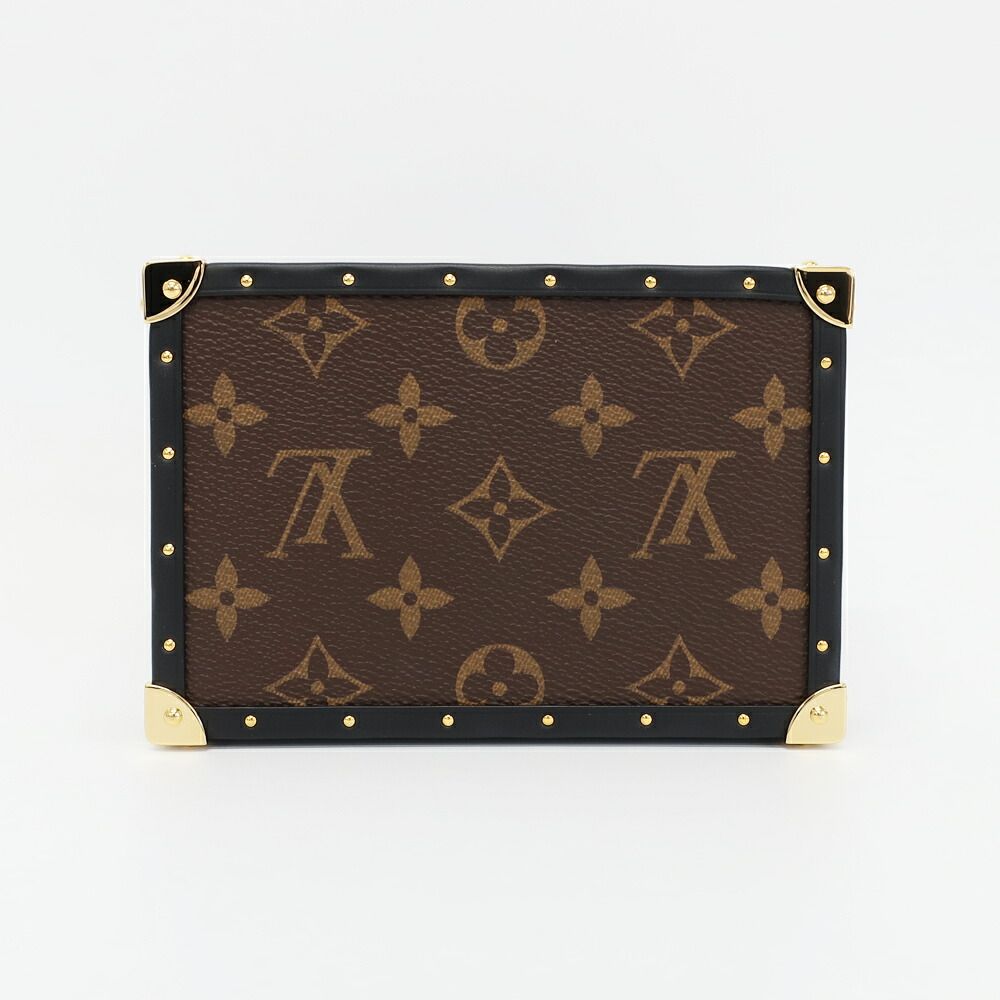 Louis Vuitton Box Trunk Monogram Case Wood — view 2