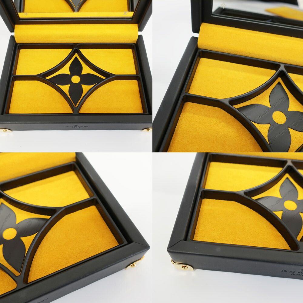 Louis Vuitton Box Trunk Monogram Case Wood — view 9