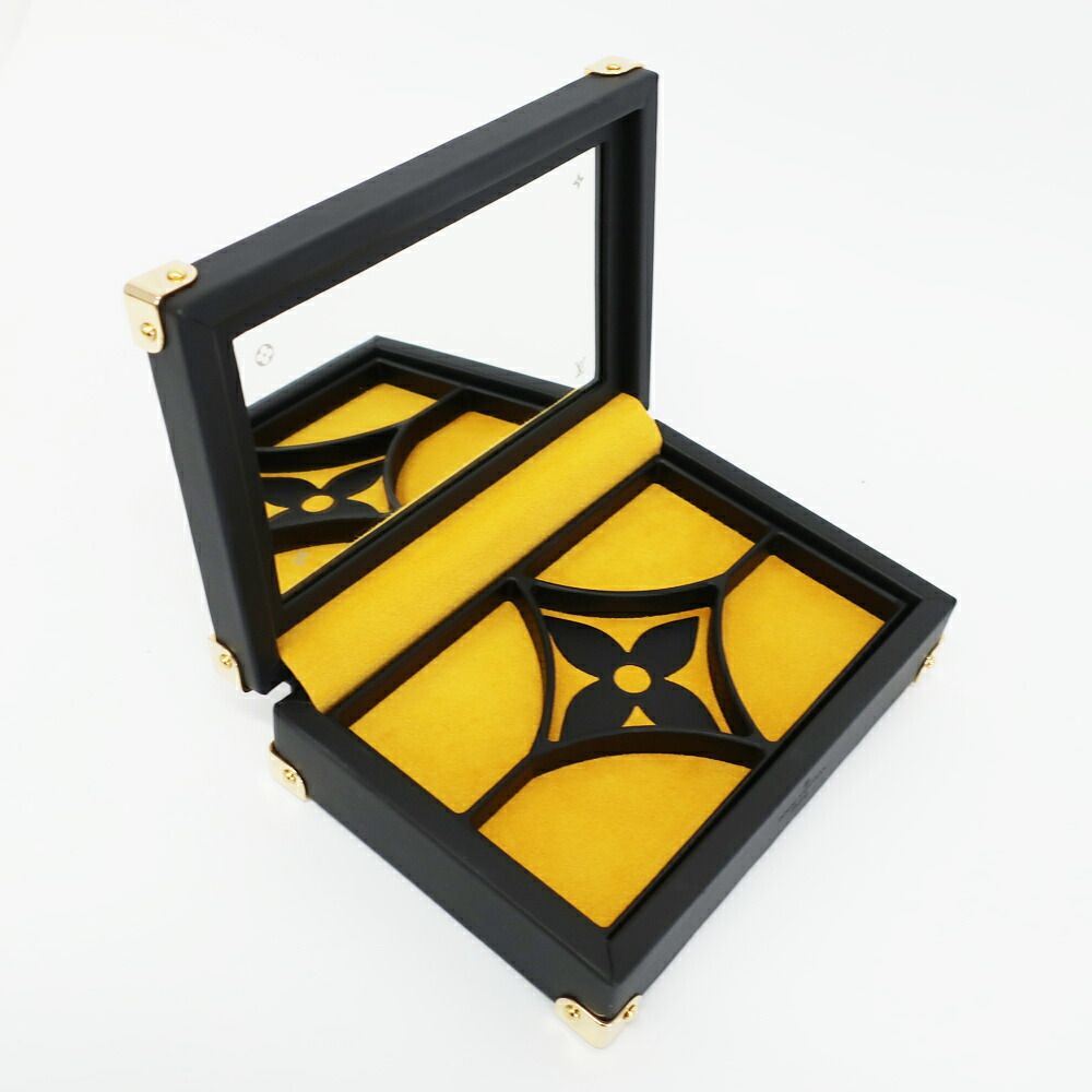 Louis Vuitton Box Trunk Monogram Case Wood — view 8