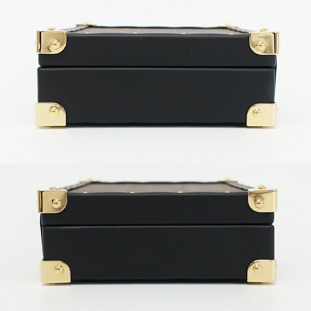 Louis Vuitton Box Trunk Monogram Case Wood — view 4