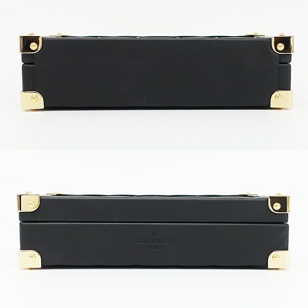 Louis Vuitton Box Trunk Monogram Case Wood — view 3