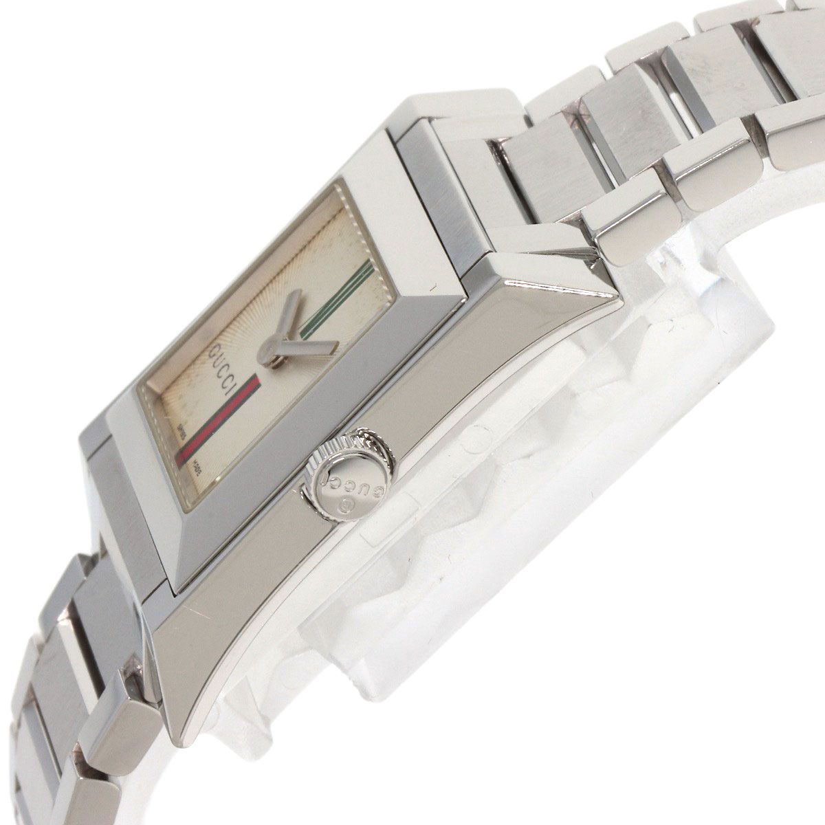 Gucci Square Face Watch SS — view 5