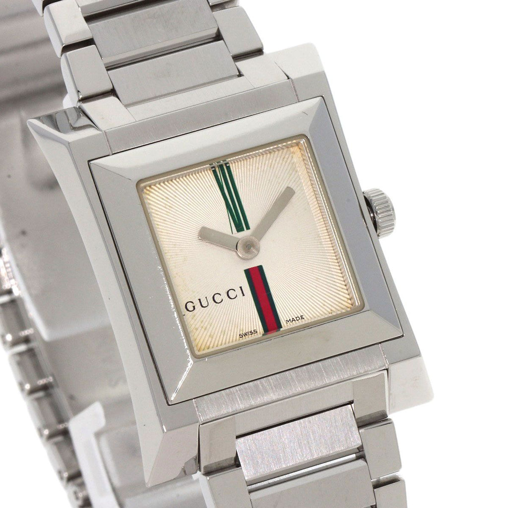 Gucci Square Face Watch SS — view 4