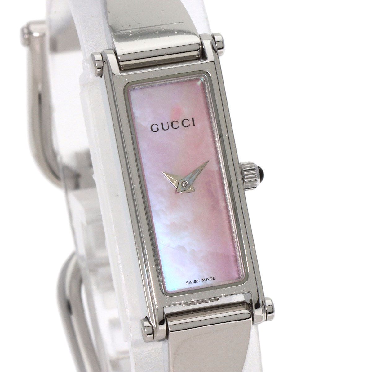 Gucci Square Face Watch SS — view 4