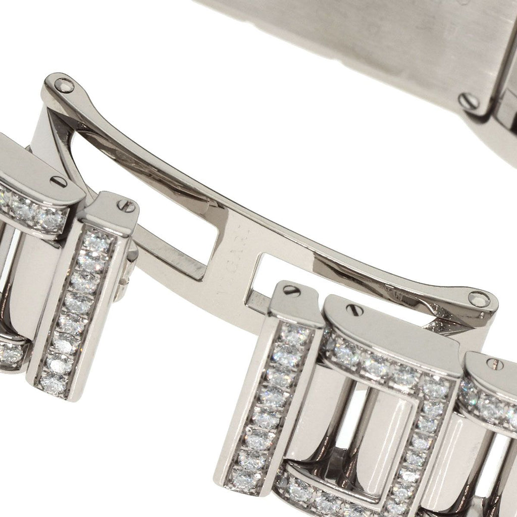 Bvlgari Rettangolo Diamond Watch 18K White Gold Goldx — view 8