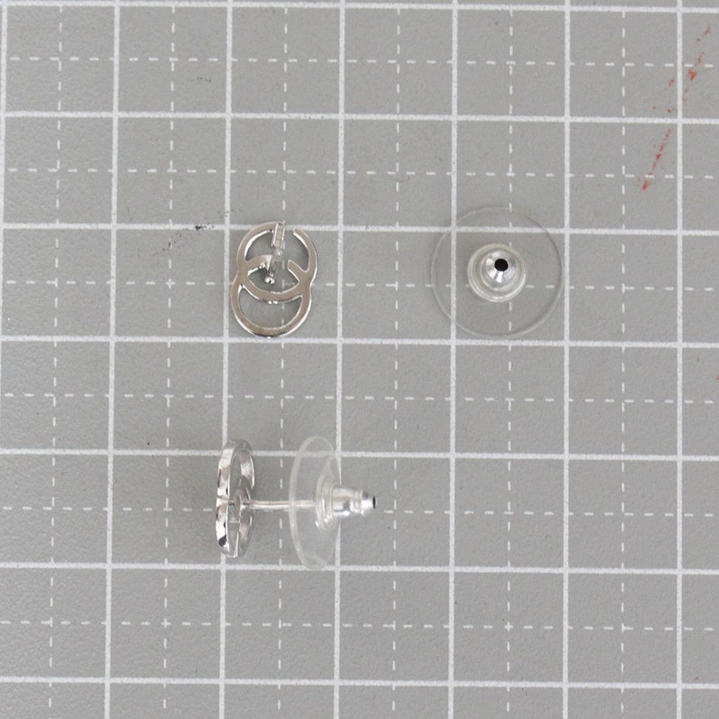 Gucci Double Earrings 18K White Gold — view 6