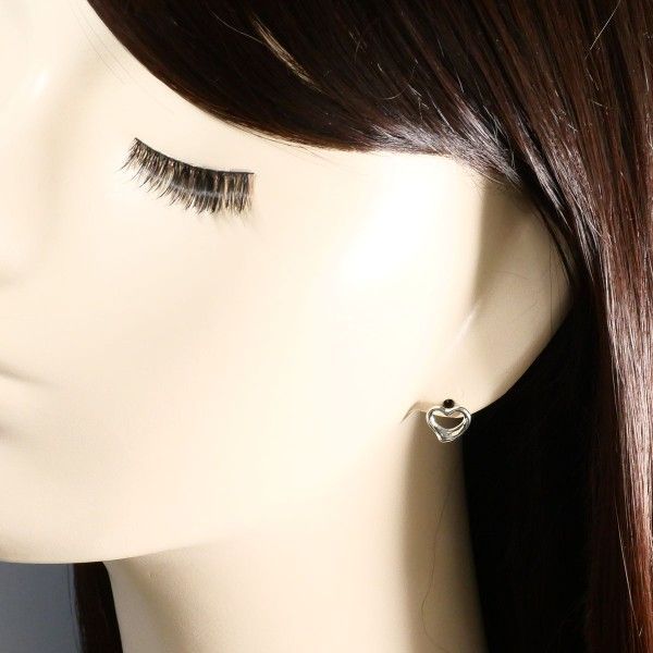 Tiffany & Co Open Silver Earrings — view 5