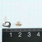 Tiffany & Co Open Silver Earrings — view 4