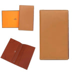 Hermes Agenda Cover Notebook Gold Brown Bicolor — view 2