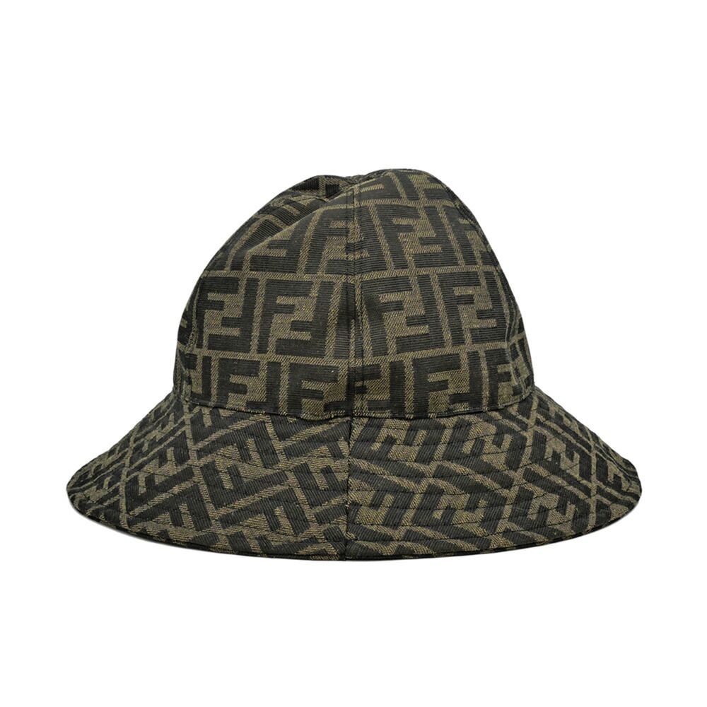 Fendi Hat Zucca Brown Black — view 3