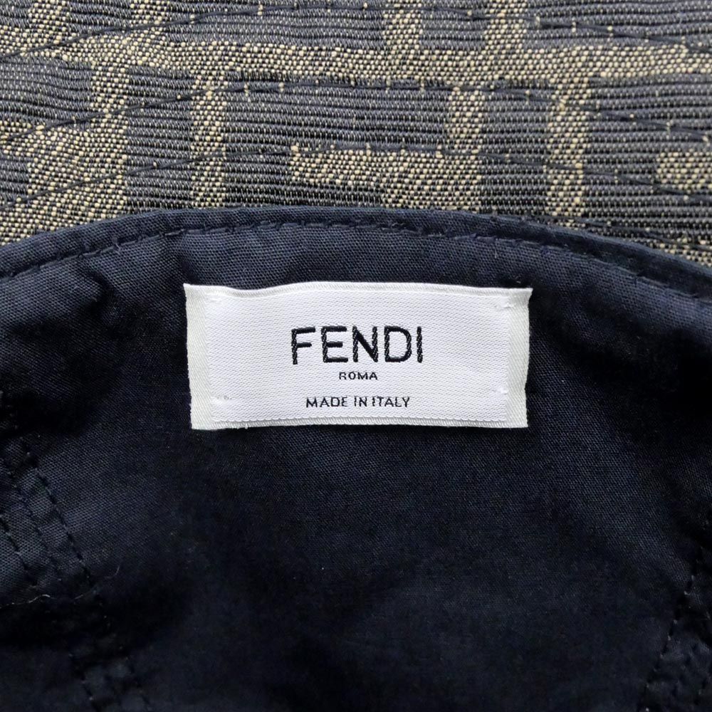 Fendi Hat Zucca Brown Black — view 7
