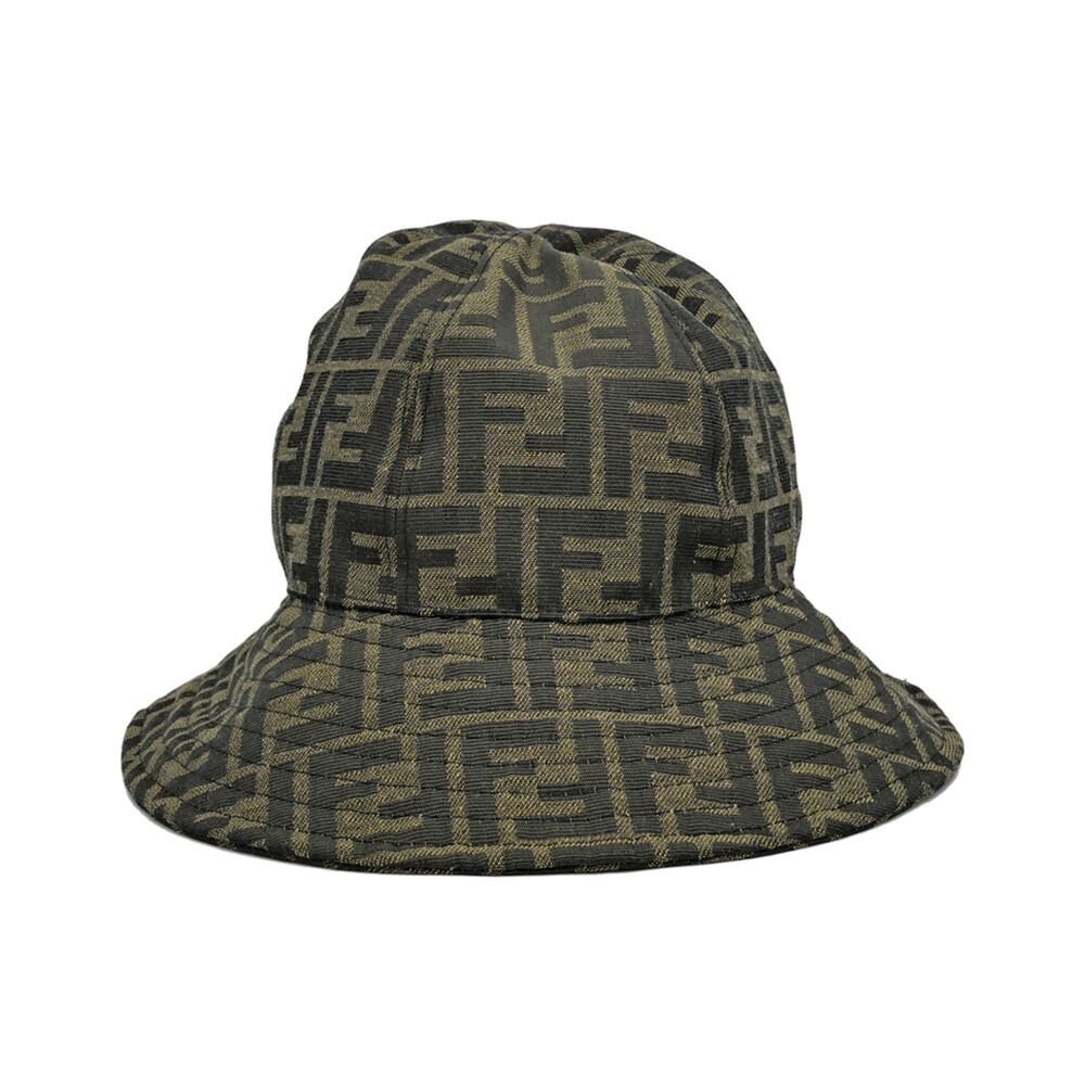 Fendi Hat Zucca Brown Black — view 2