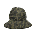 Fendi Hat Zucca Brown Black — view 2