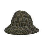 Fendi Hat Zucca Brown Black — view 4