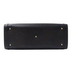 Gucci Tote Bamboo Leather Black Fashionable — view 3